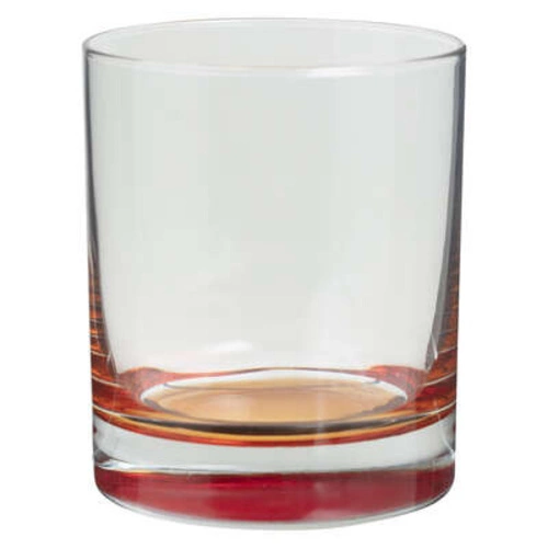 Sada 6 sklenic Colori`Eau 300 ml na moderní nápoje s barevným dnem 5five